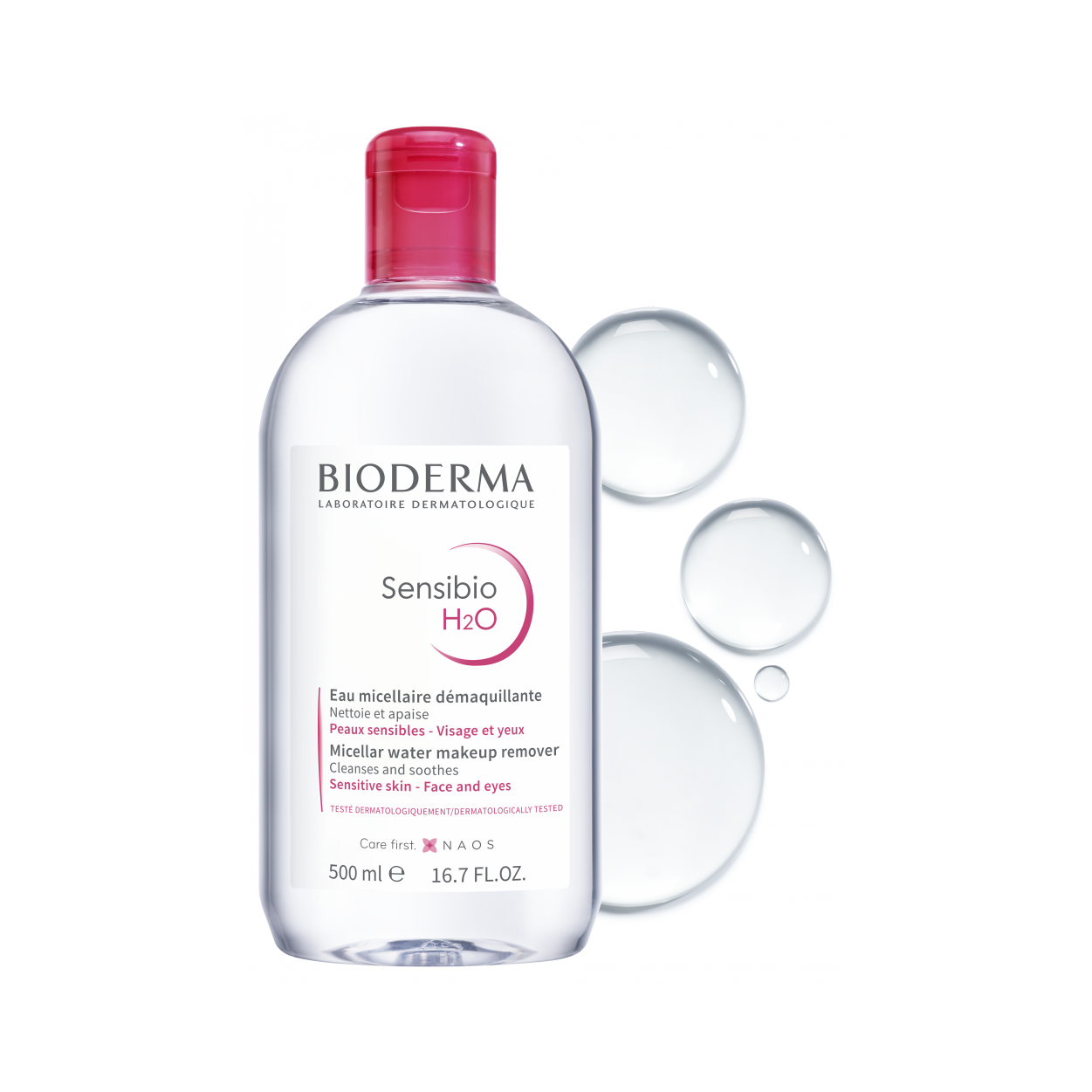Bioderma Sensibio H2O Micellar Water for Sensitive Skin 500ml