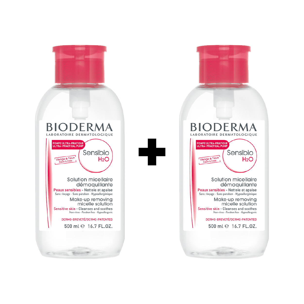 Bioderma Sensibio H2O Micellar Water Duo Pack 2x500ml