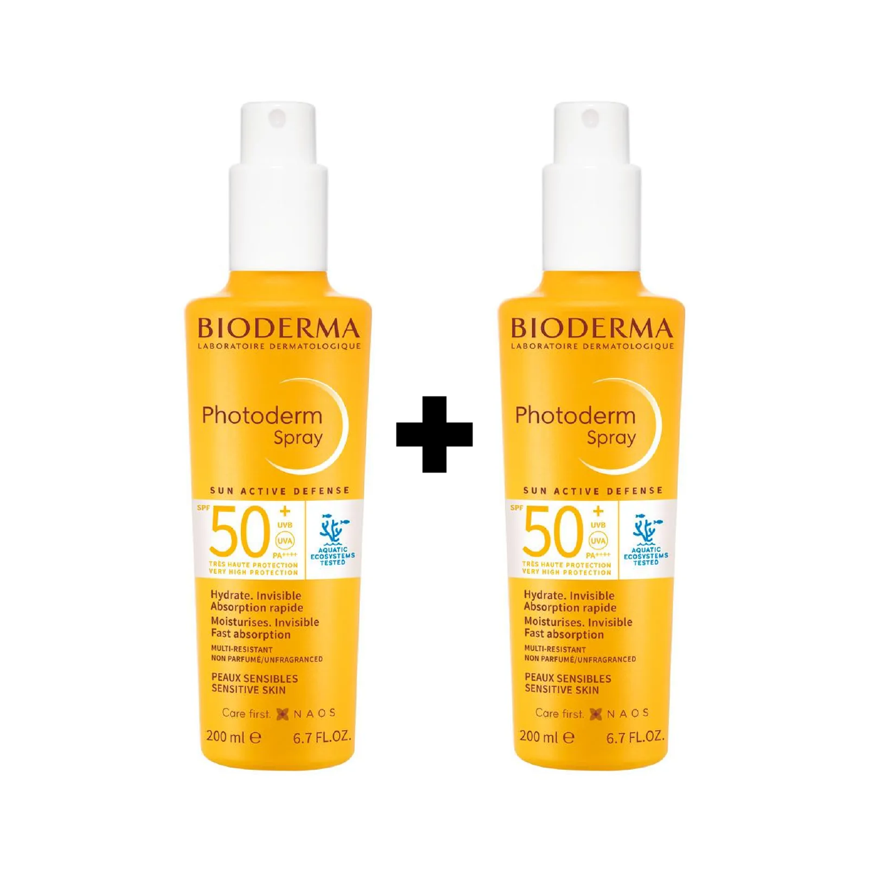 Bioderma Photoderm Spray SPF 50+ Duo Pack 2x200ml