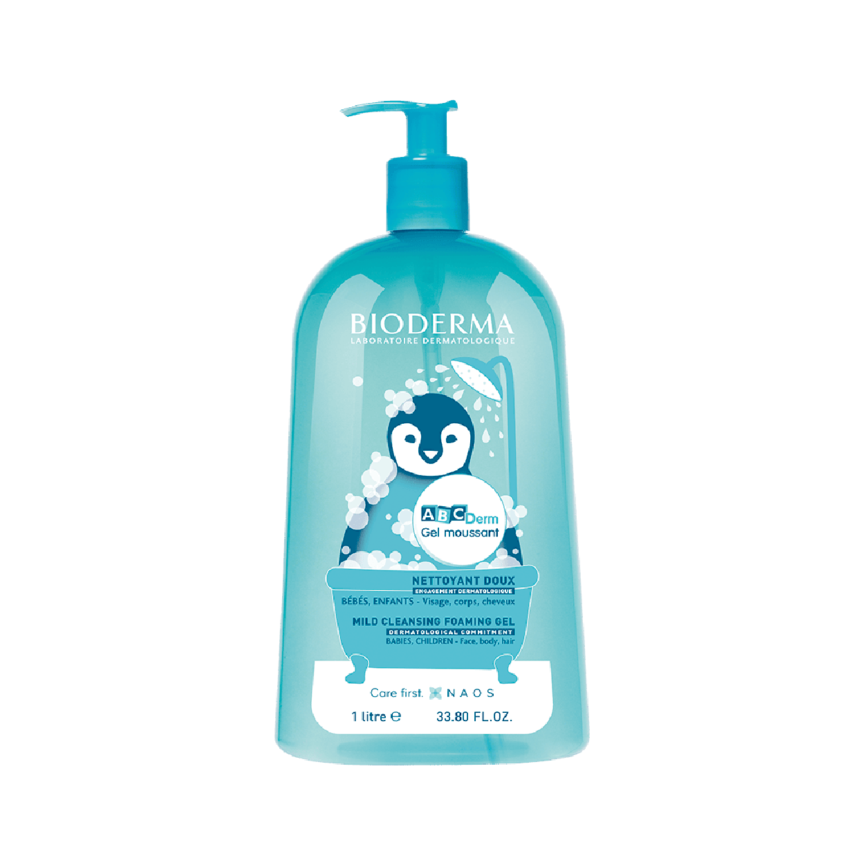 Bioderma Abcderm Gel Moussant 1 Litre