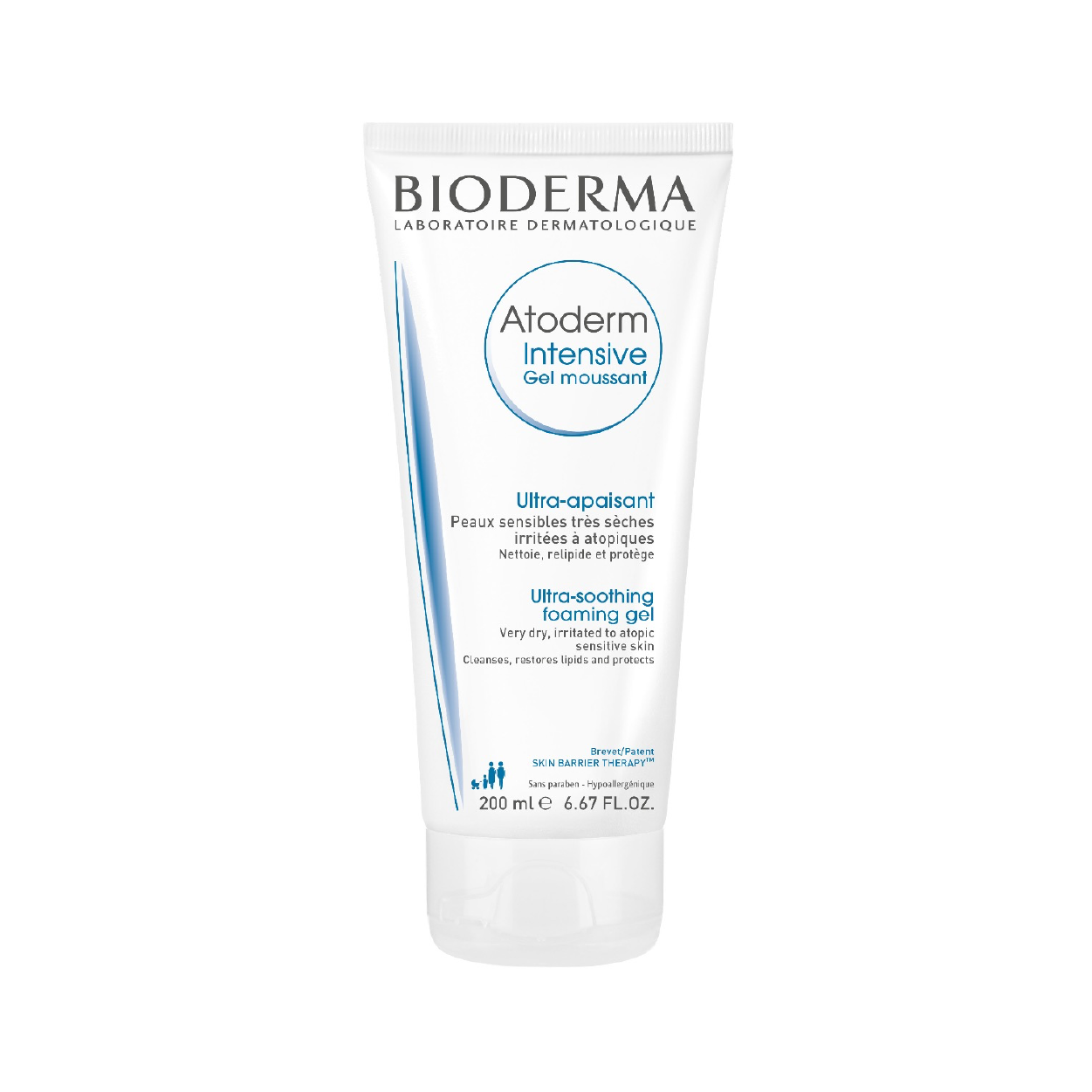 Bioderma Atoderm Intensive Gel Moussant Foaming Gel 200ml