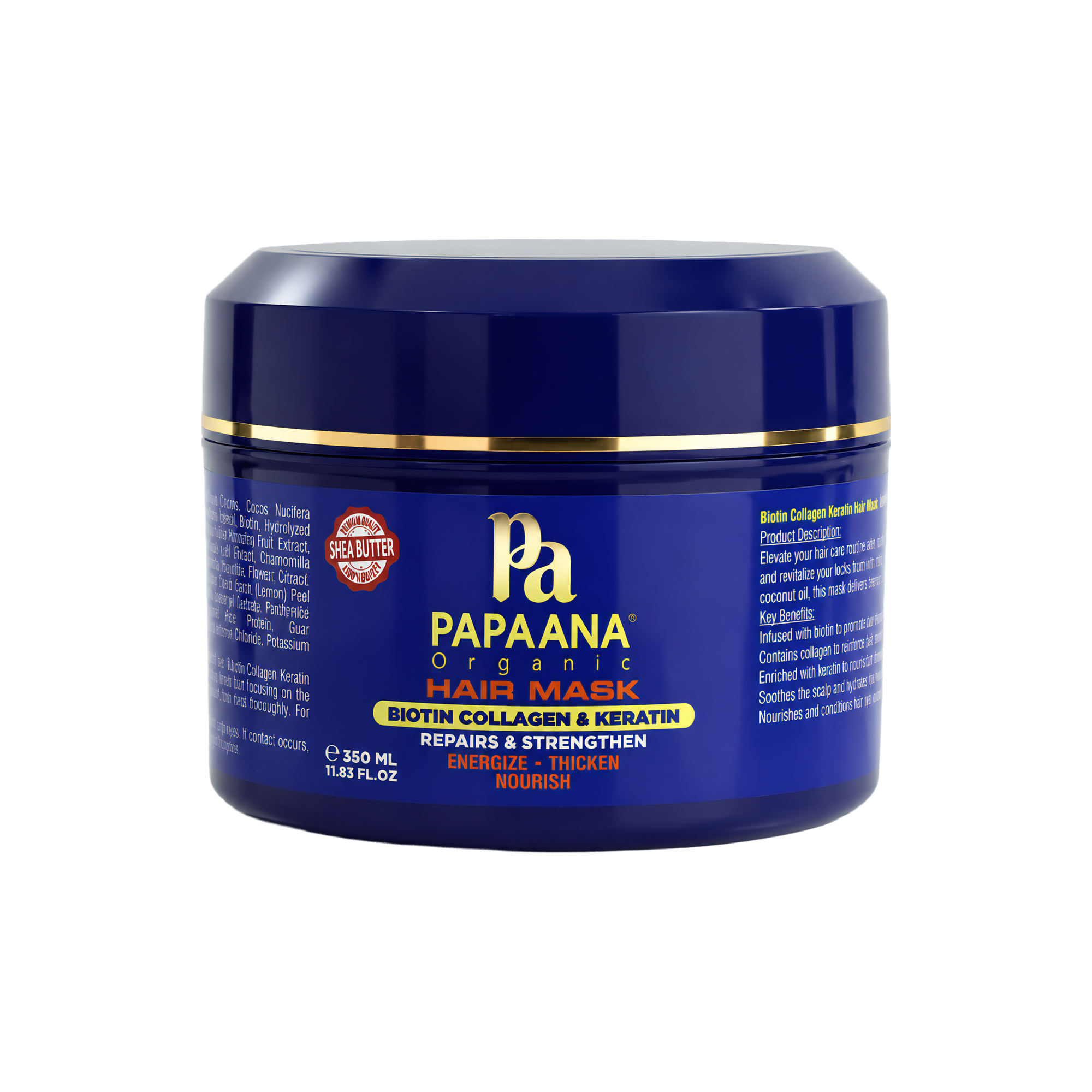 Papaana Organic x Bayer Ultimate Biotin Intense Repair System