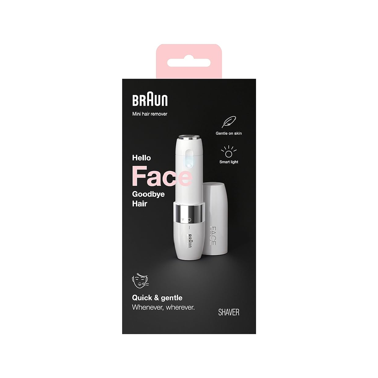 Braun Mini Hair Remover Hello Face Goodbye Hair