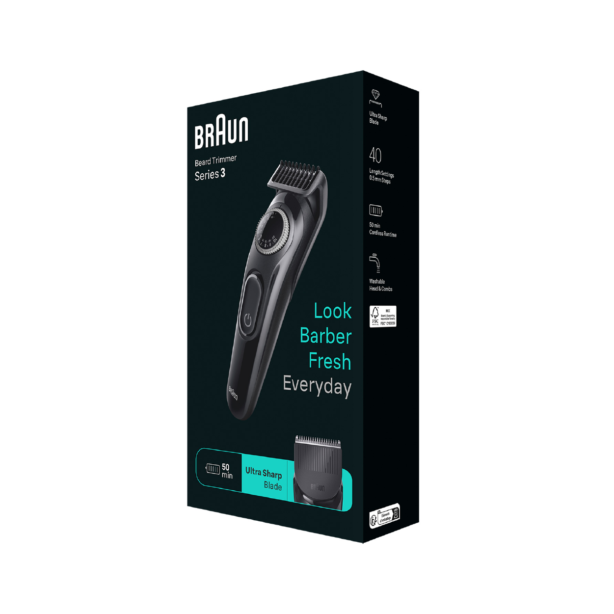 Braun Beard Trimmer S-3 Bt3410