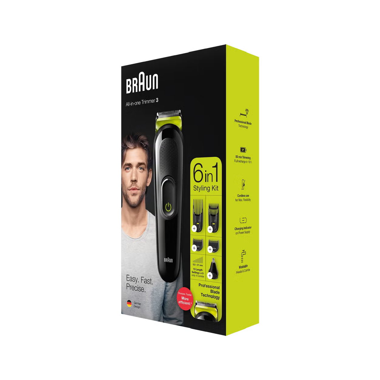 Braun All In One Trimmer 3 (6 In 1 Styling Kit)