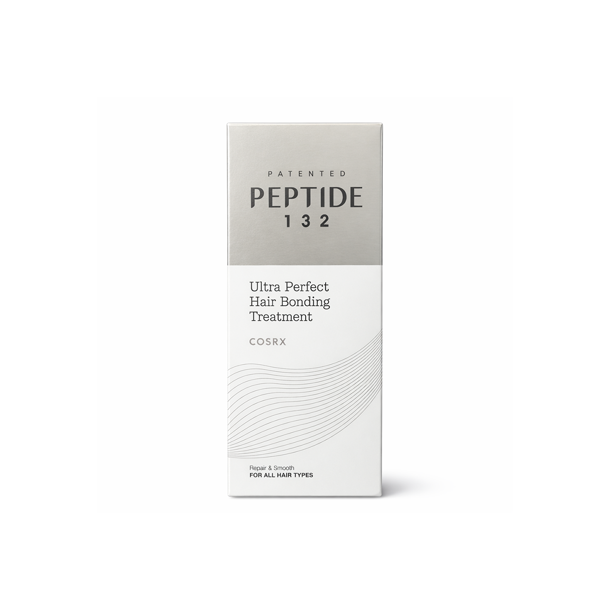 COSRX Peptide 132 Ultra Perfect Hair Bonding Treatment 120ml tube for repairing damaged hair and improving strength
