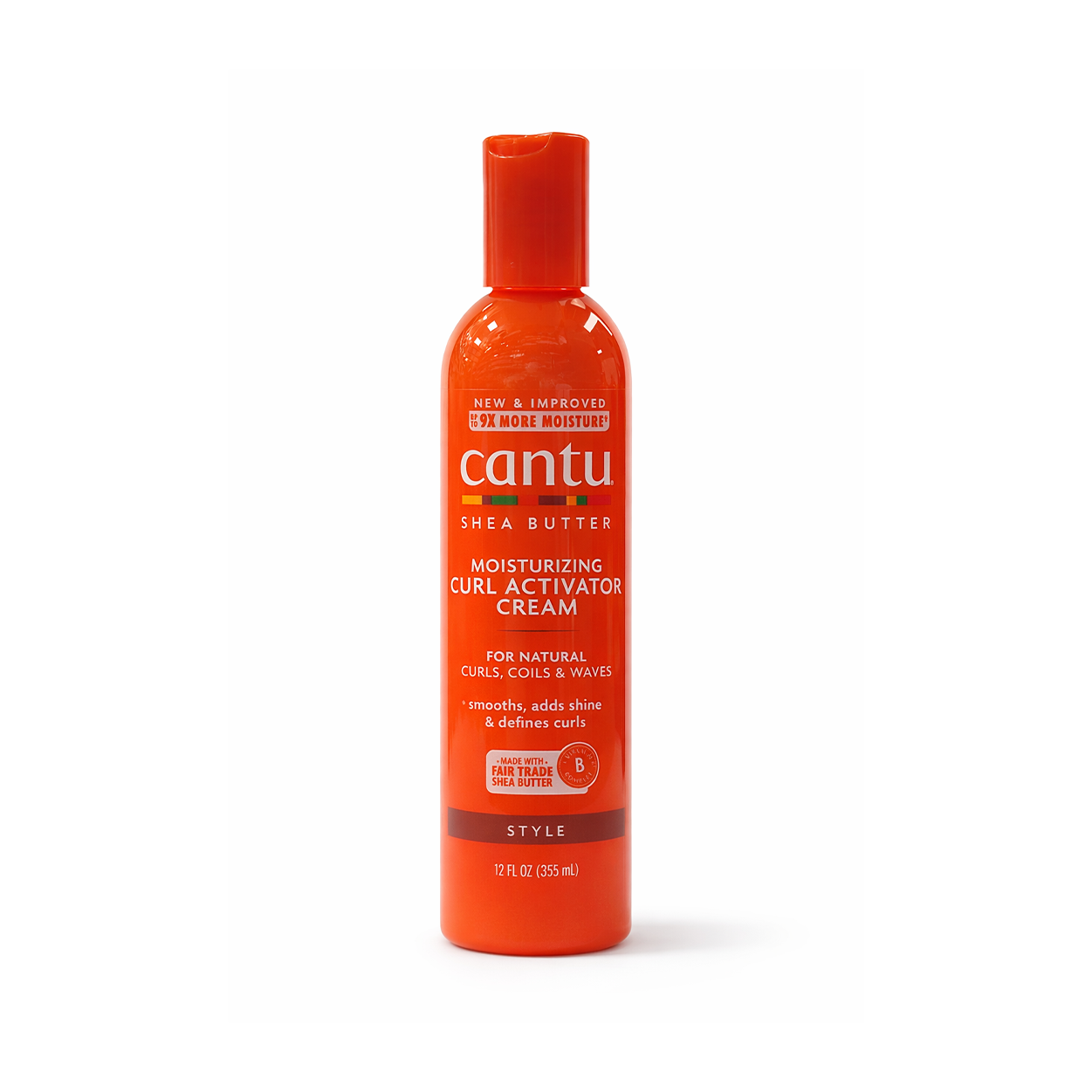 Cantu Shea Butter Moisturizing Curl Activator Cream 355ml styling cream for curly hair hydration and frizz control