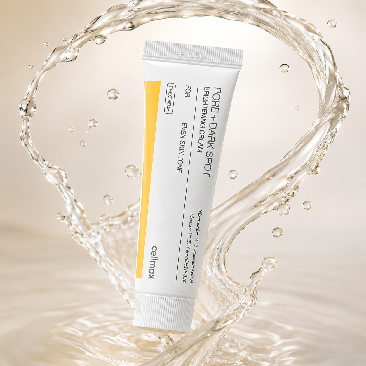 Celimax Pore + Dark Spot Brightening Cream 35ml lightweight face cream for uneven skin tone and dark spot care