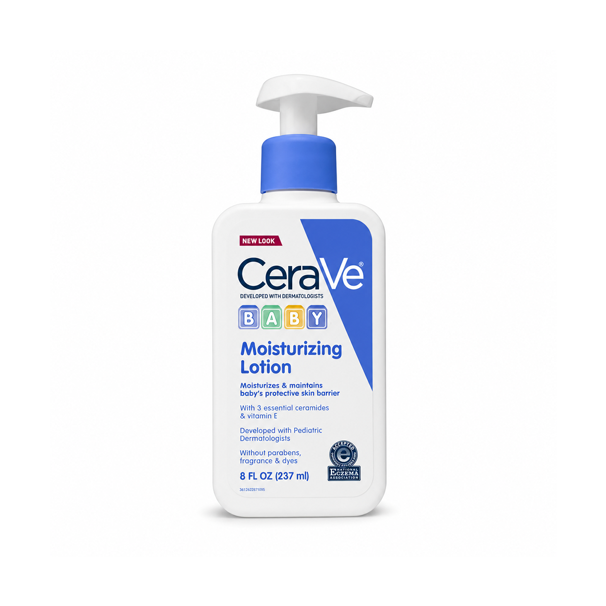 CeraVe Baby Moisturizing Lotion 237ml bottle, baby lotion for sensitive skin, helps hydrate and protect delicate skin barrier