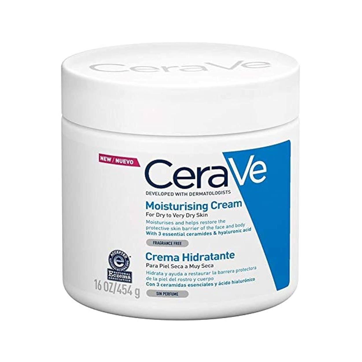 Cerave Moisture Crm Dry-Very Dry 454Gm/16Oz