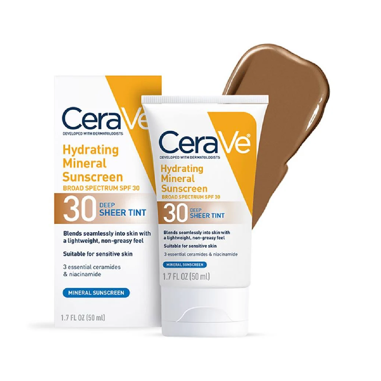 Cerave Hyd Mineral Sunscreen Spf 30 50Ml