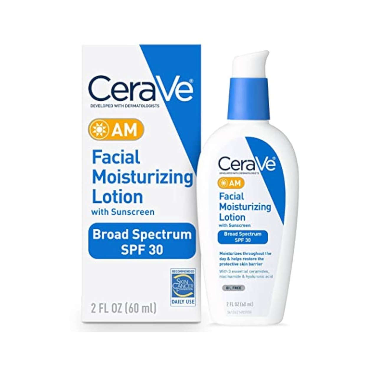 Cerave Am Facial Moist Lotion Spf 60Ml