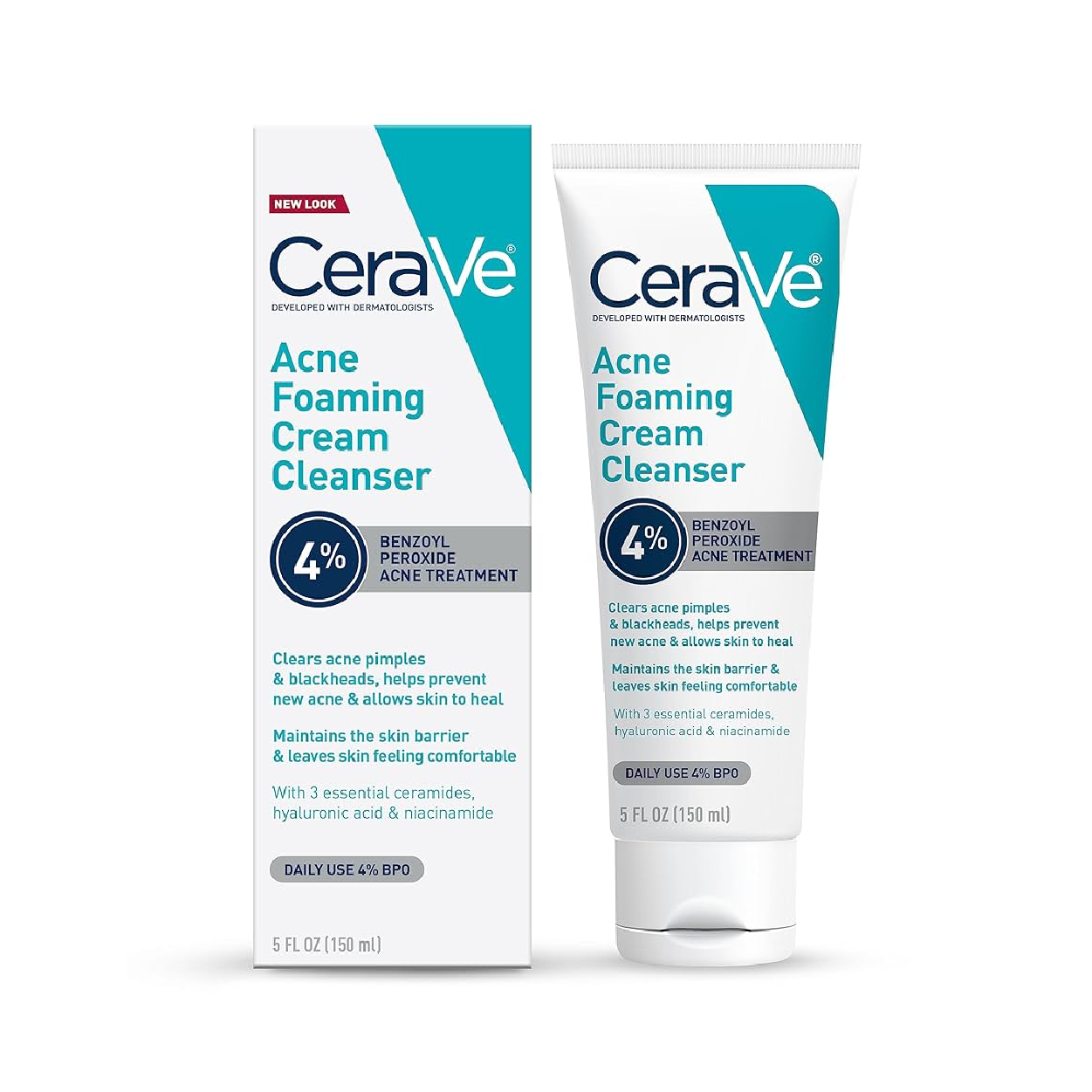 Cerave Acne 4% Foaming Crm Wash 150Ml
