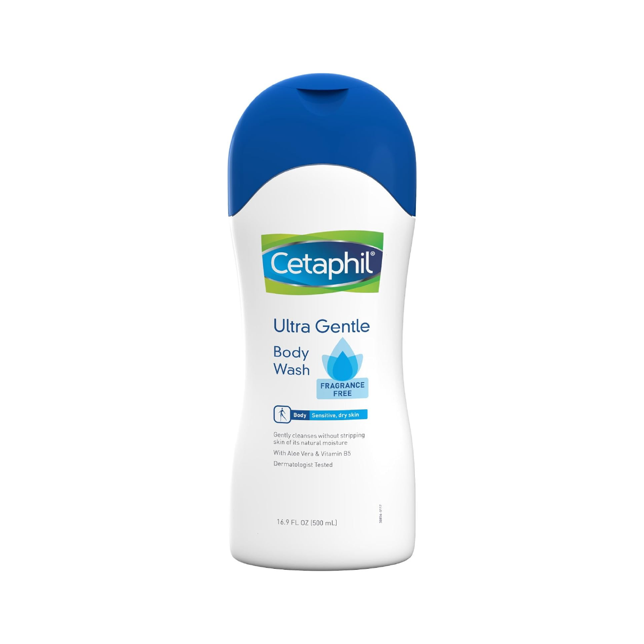 Cetaphil Ultra Gentle Body Wash Sensitive Fragrance Free 500Ml