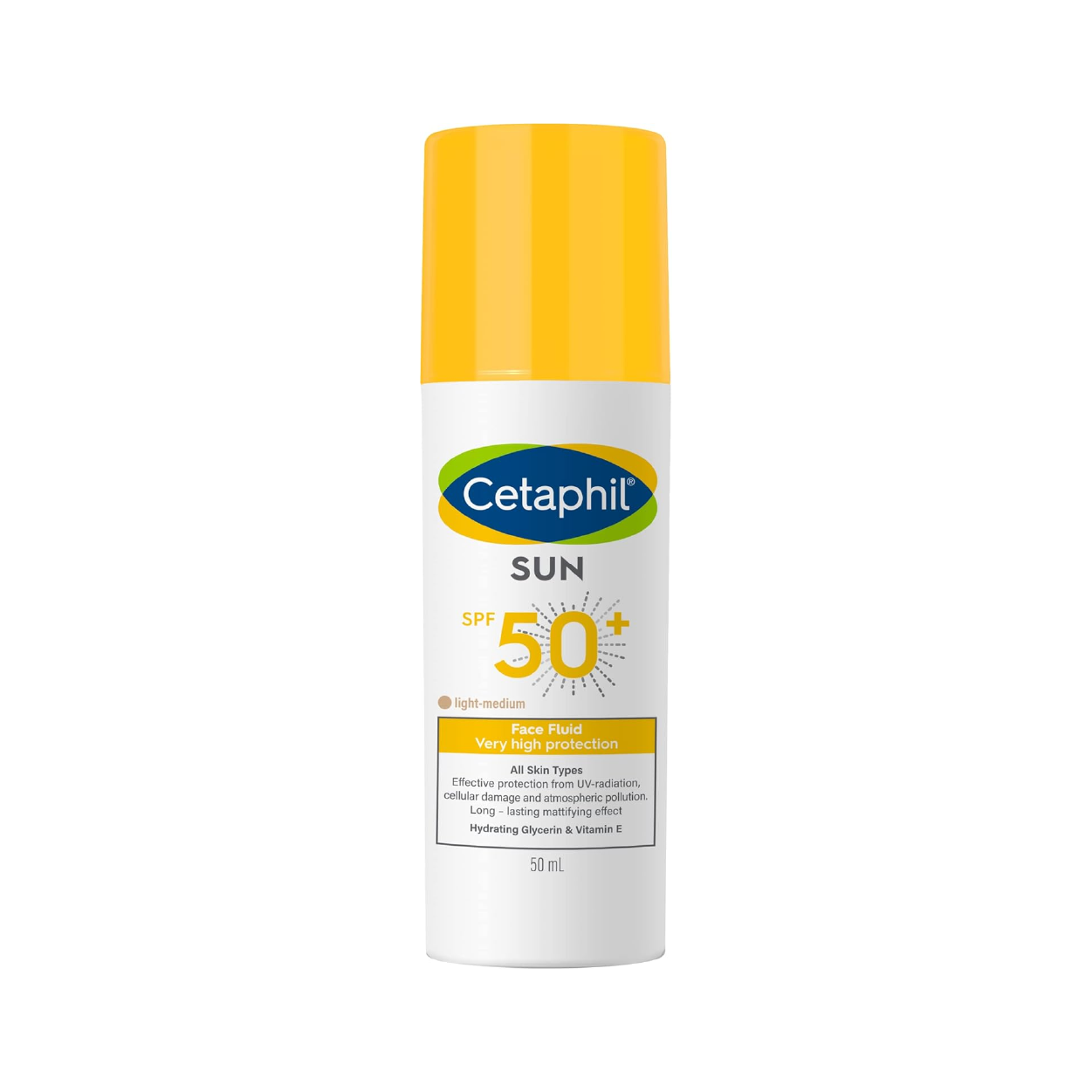 Cetaphil Sun Spf50+Face Fluid(Lghtmed)50Ml