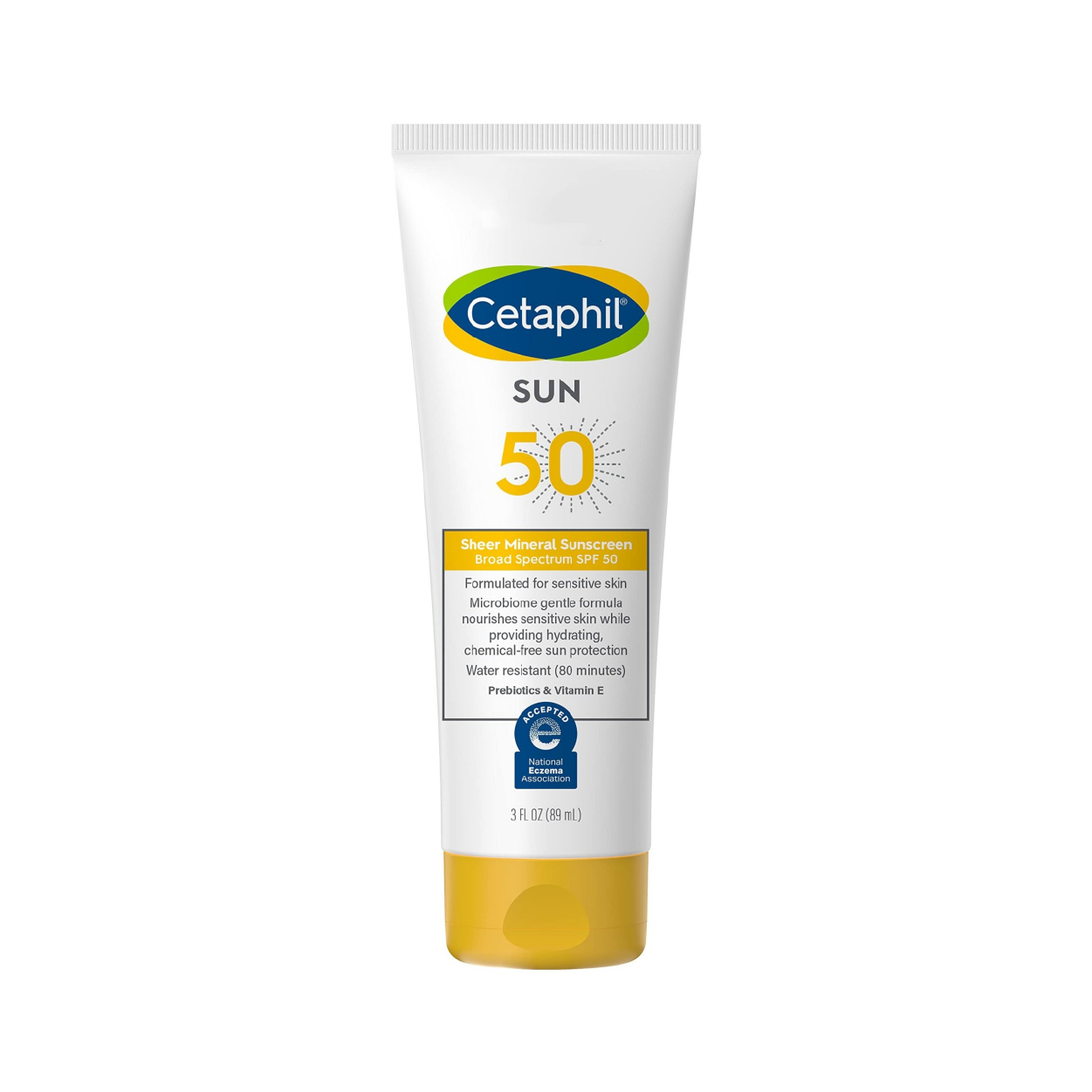 Cetaphil Sun 50 Sheer Mineral Sunscreen 89 Ml