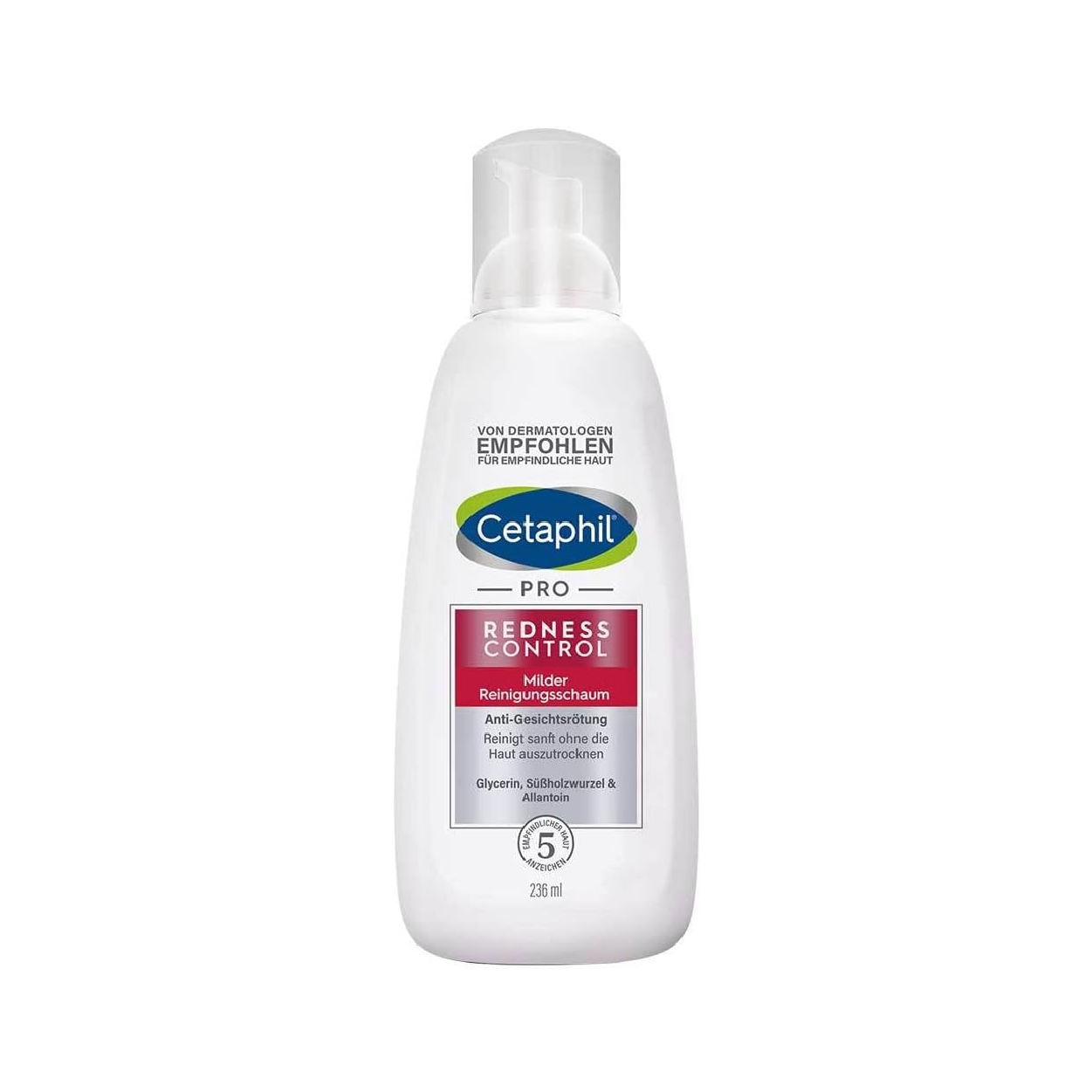 Cetaphil Pro Redness-Prone Foam Face Wash 236 Ml