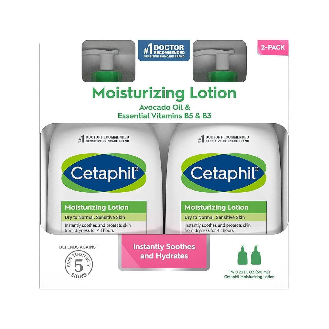 Cetaphil Moisturizing Lotion Pump 591Ml***