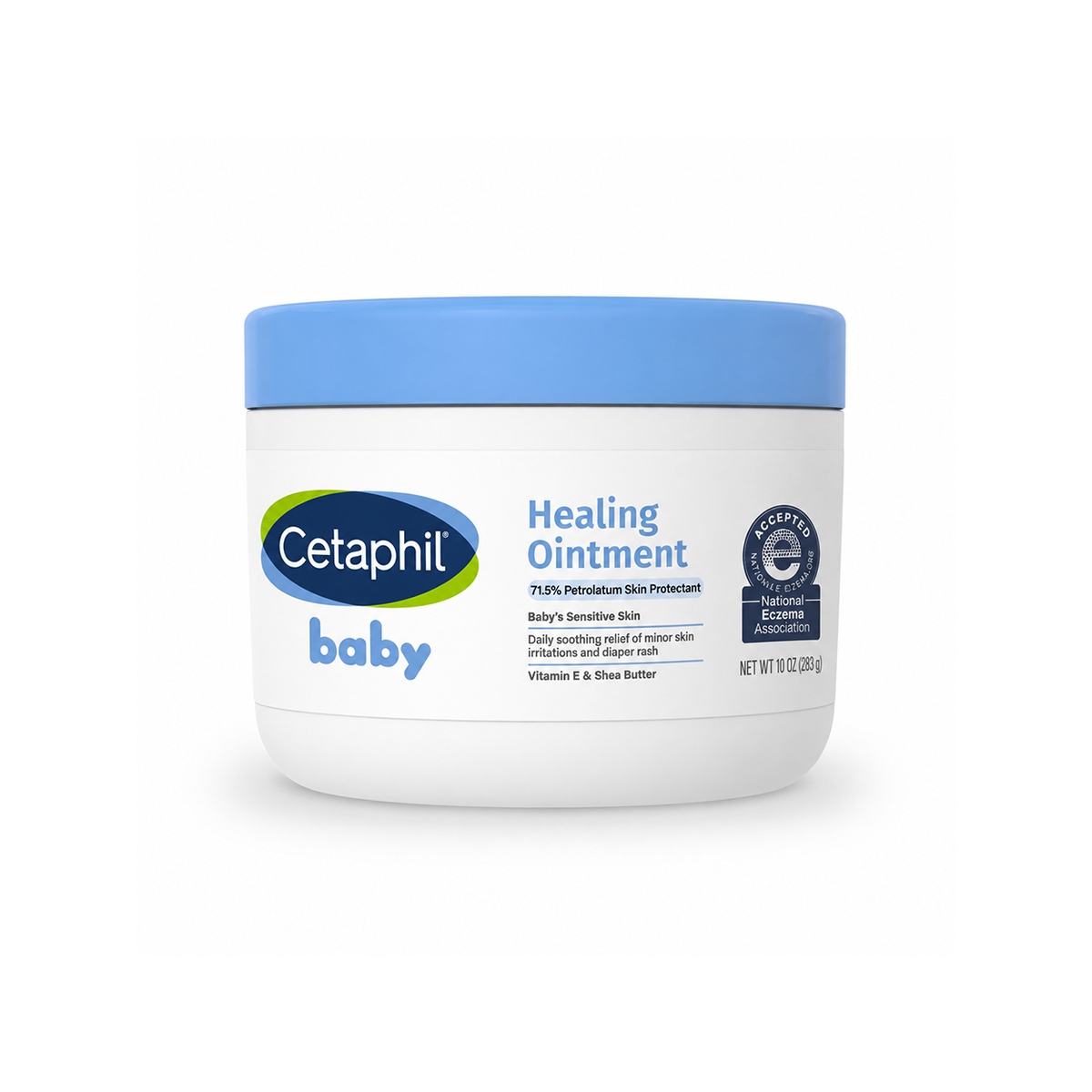 Cetaphil Baby Healing Ointment 10oz skin protectant for dry, sensitive baby skin with moisture-locking protection