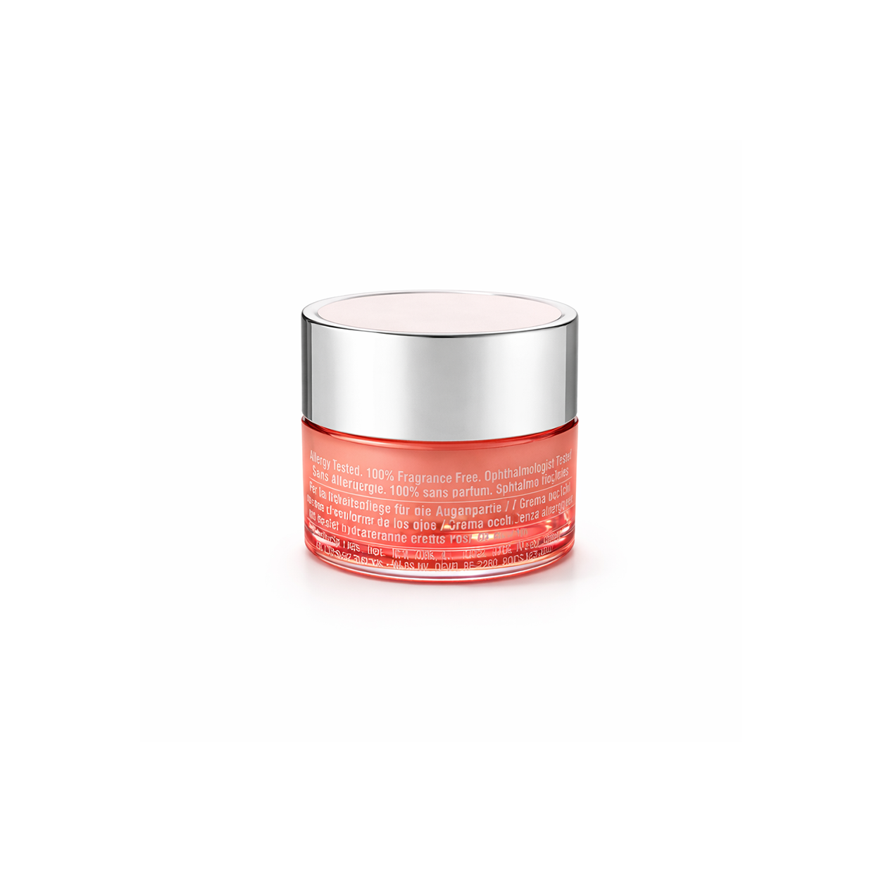 Clinique All About Eyes eye cream jar for dark circles and puffiness, lightweight hydrating under-eye treatment 15ml