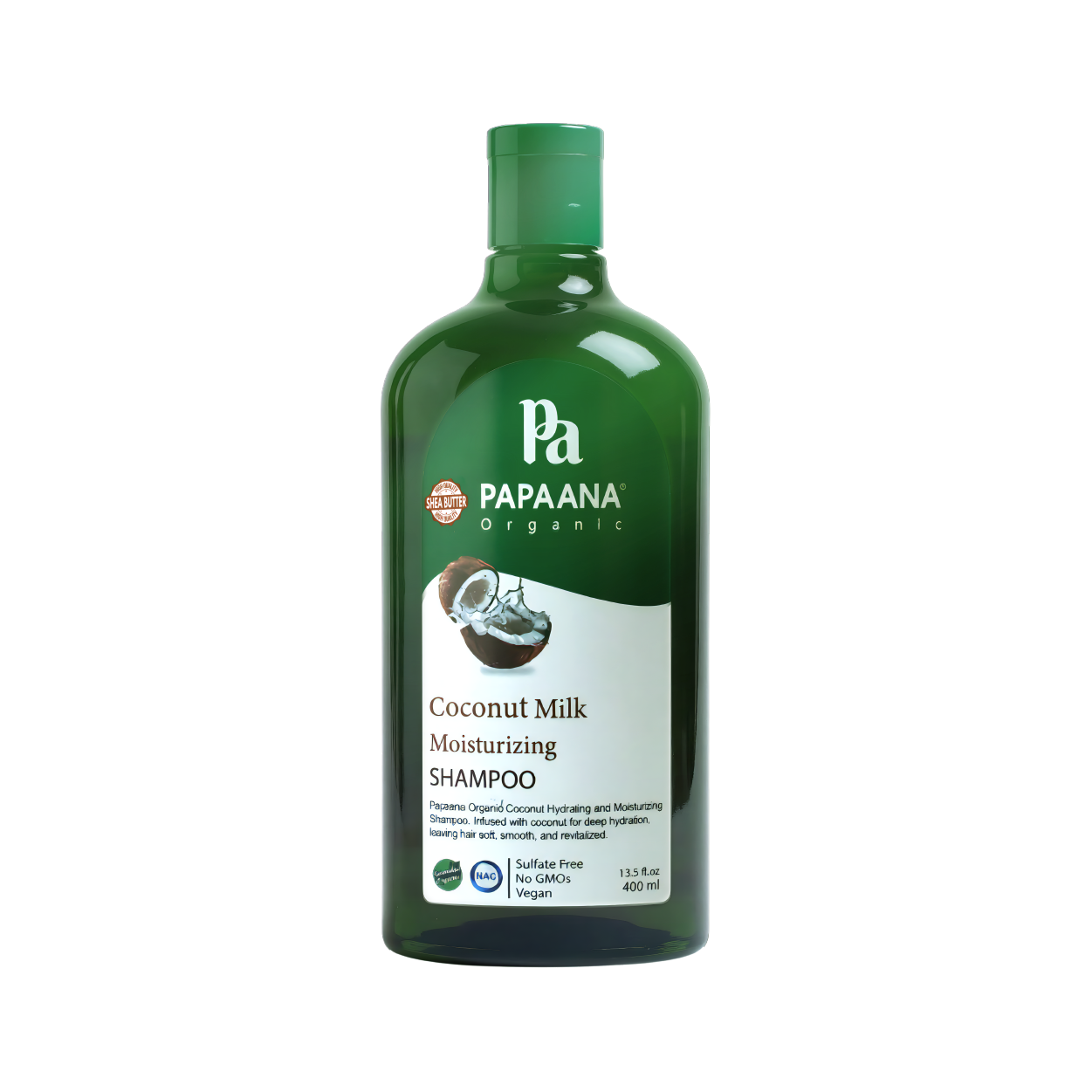 Papaana Organic Coconut Milk Moisturizing Shampoo