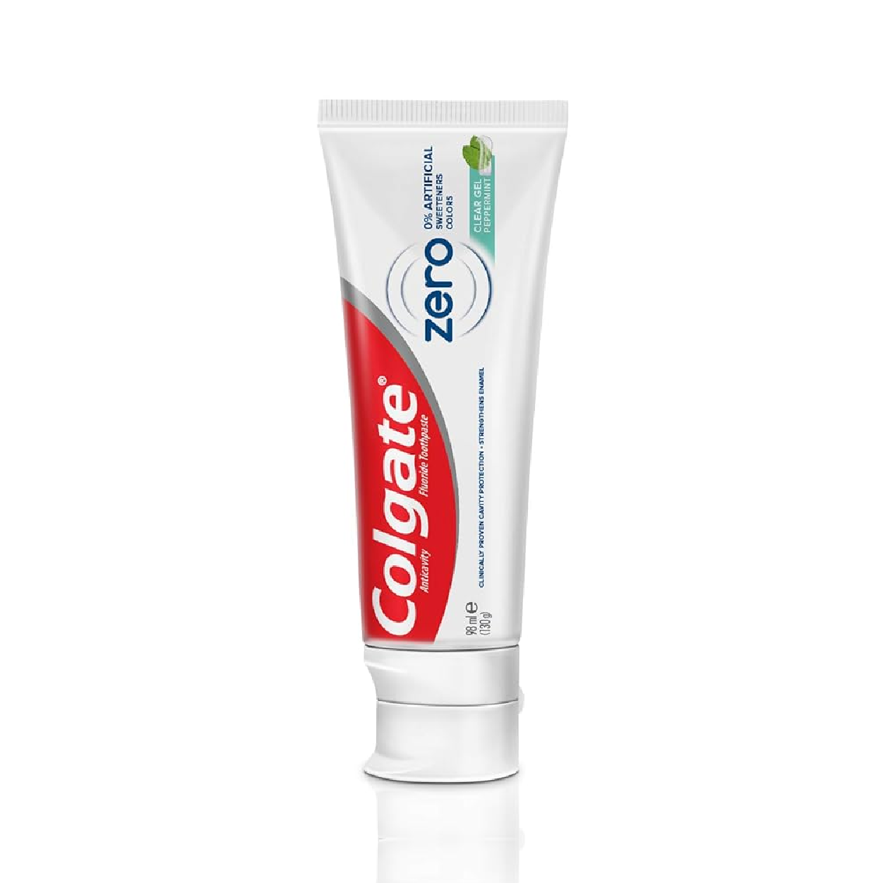 Colgate Zero Toothpaste Clear Gel peppermint 130G