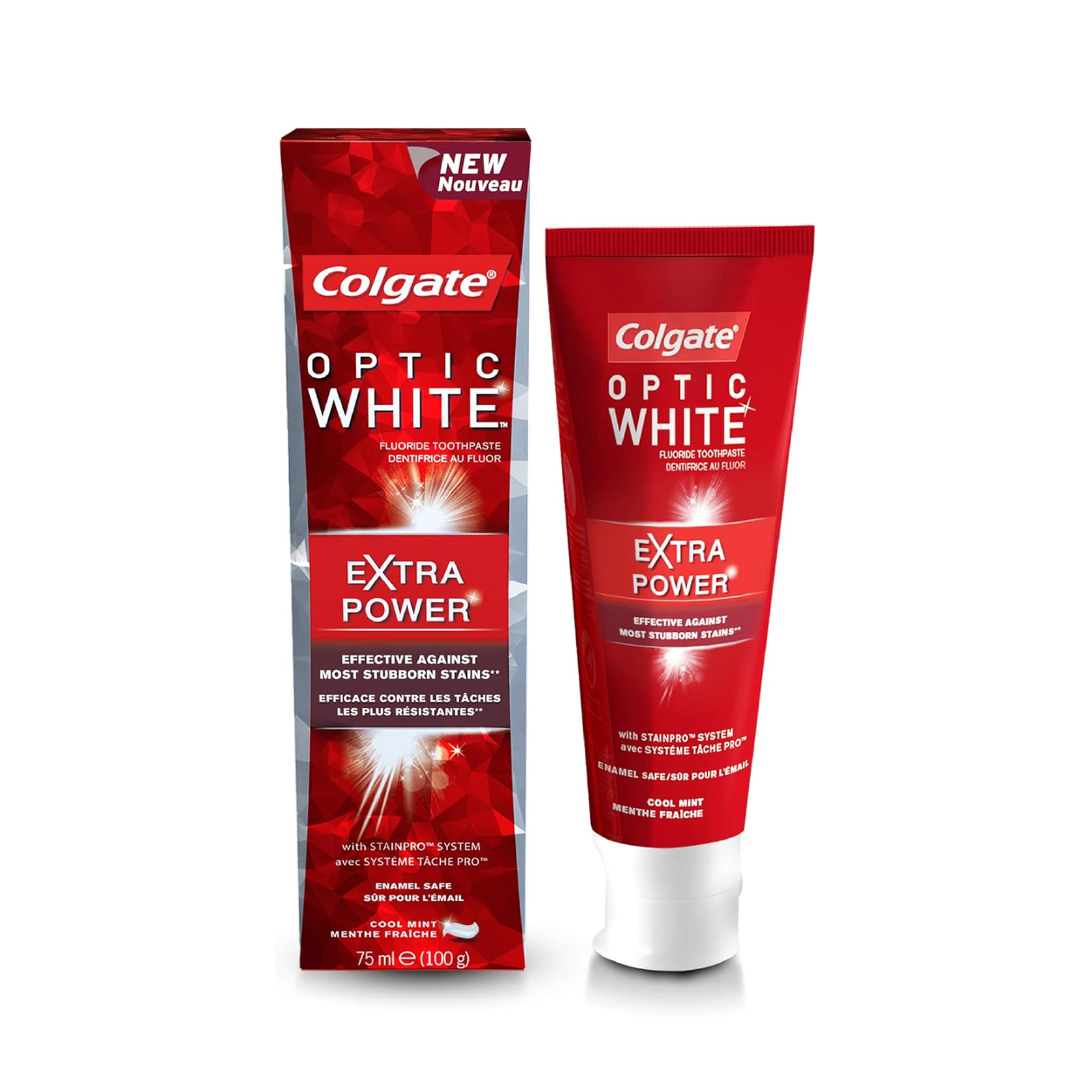 Colgate Optic White Extra Power 75Ml