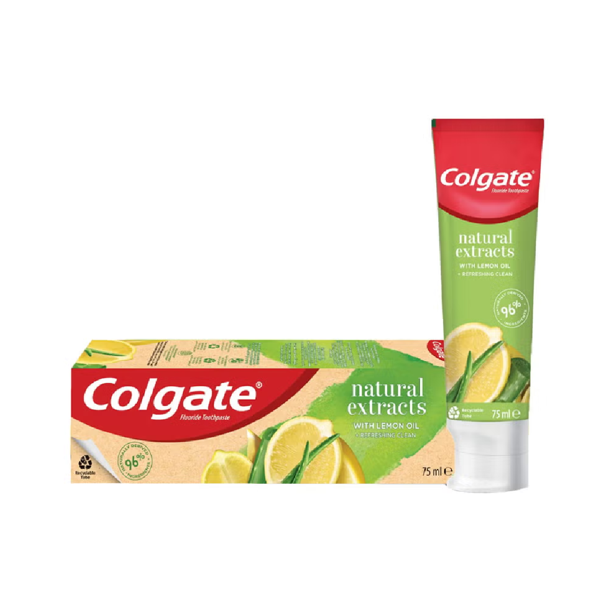 Colgate Natural Xtracts W/Lemon Oil T/P 75Ml