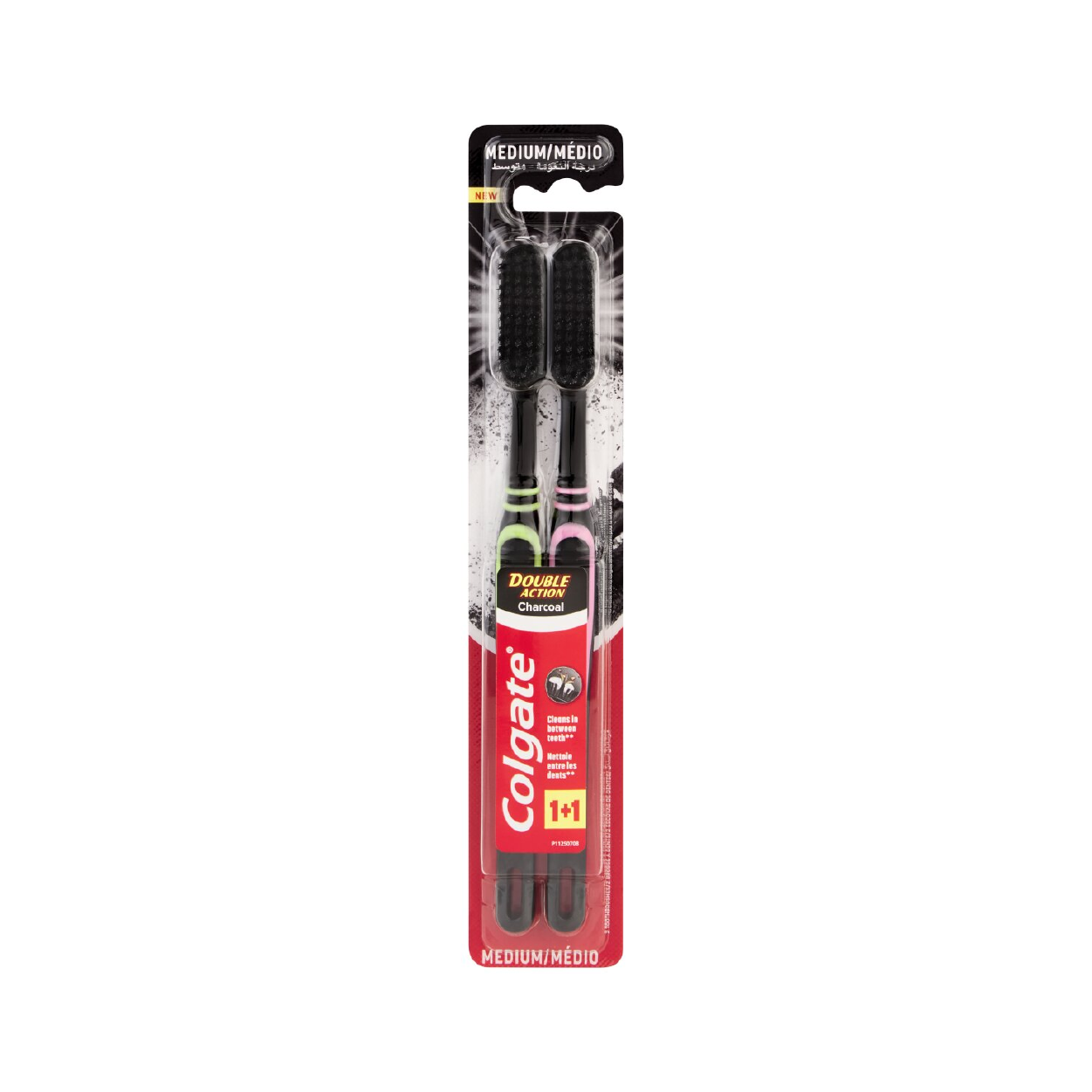 Colgate D/A Twin Pack T/B Charcol
