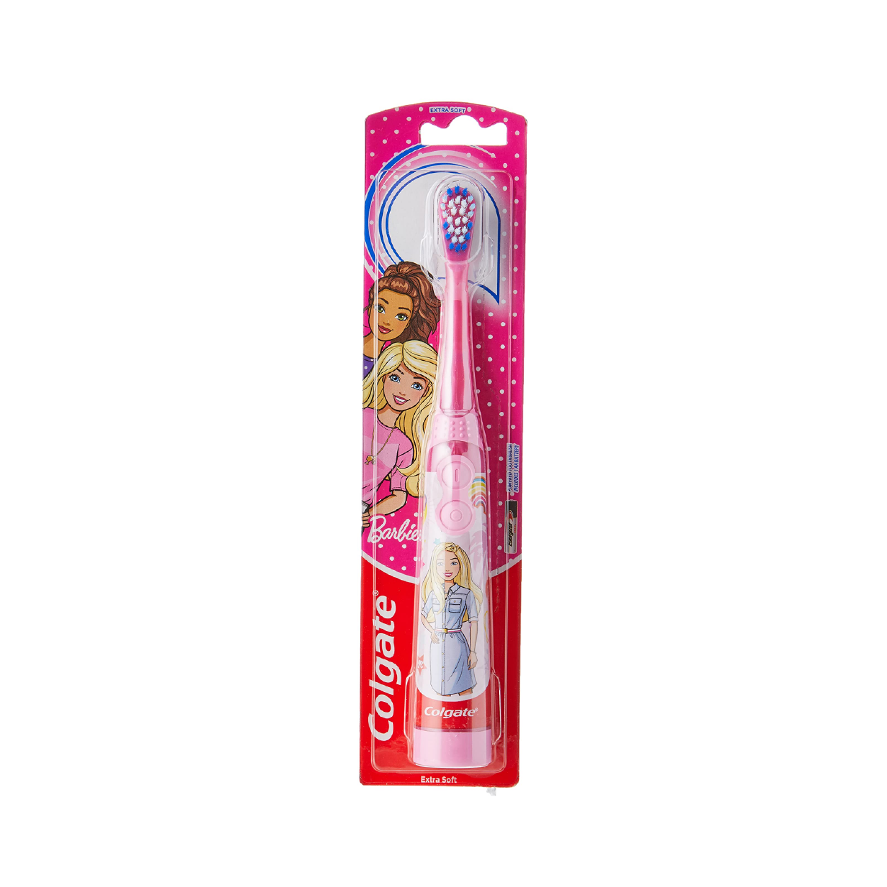 Colgate Barbie T/B Xtra Soft Battery