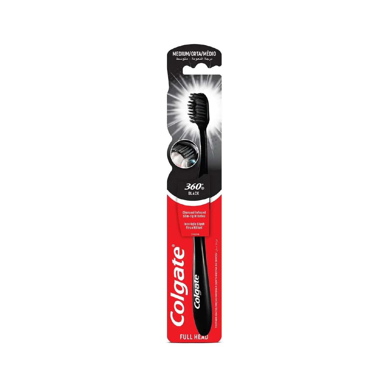 Colgate 360 Black T/B Medium