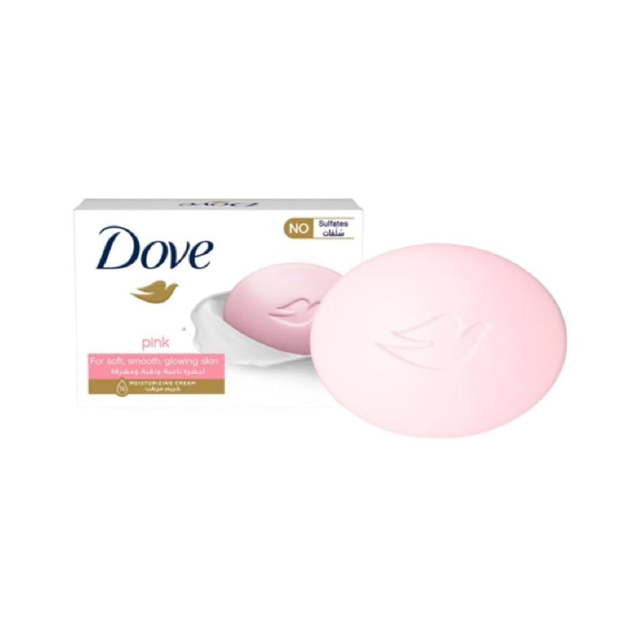 Dove Pink Smooh Glowing Crm Bar 125G