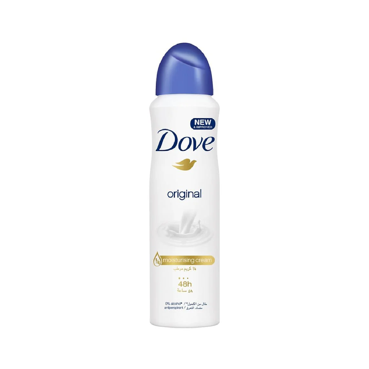 Dove Original Moist.Deo Crm Spray 150Ml