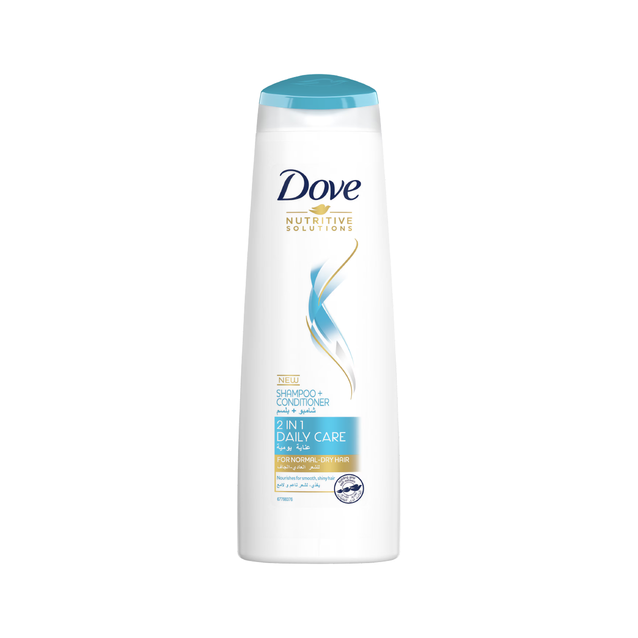 Dove Daily Care 2In1 Shamp+Cond 400Ml