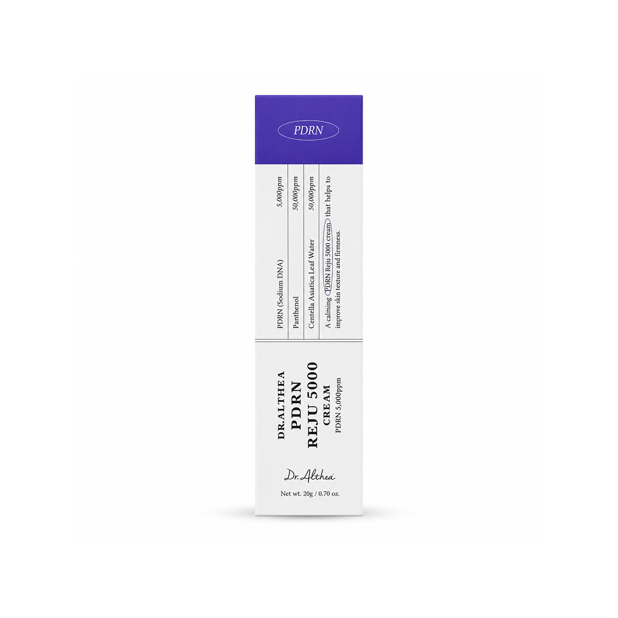 Dr. Althea PDRN Reju 5000 Cream 20g facial cream with PDRN for hydration and smoother-looking skin