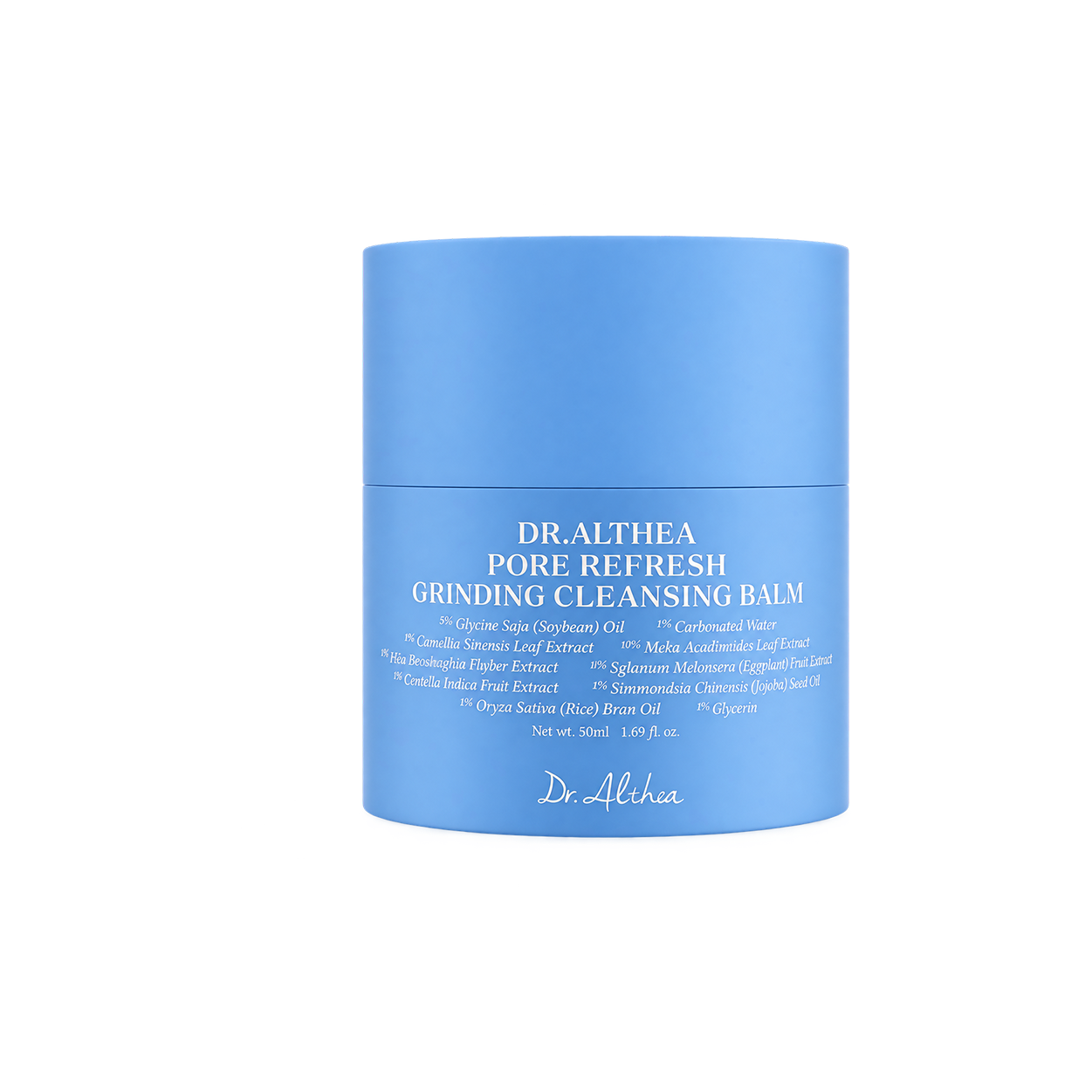 Dr.Althea Pore Refresh Grinding Cleansing Balm 50ml for gentle makeup removal and thorough facial cleansing