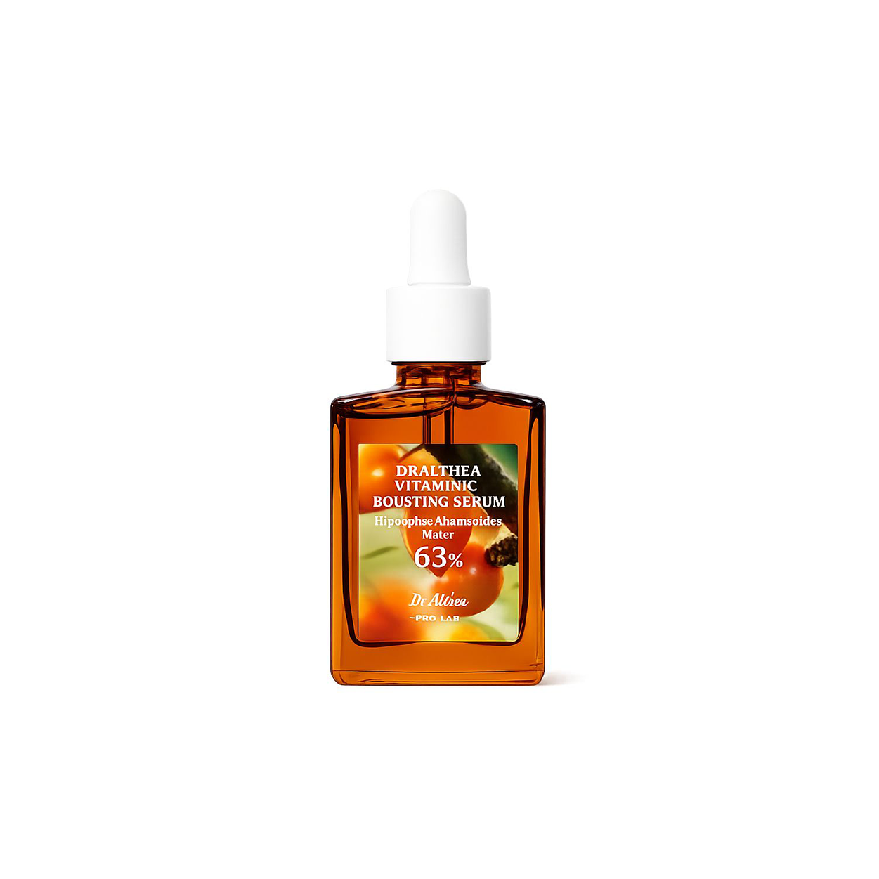 Dr. Althea Vitamin C Boosting Serum 30ml facial serum with 63% Hippophae Rhamnoides Water for brighter, even-looking skin