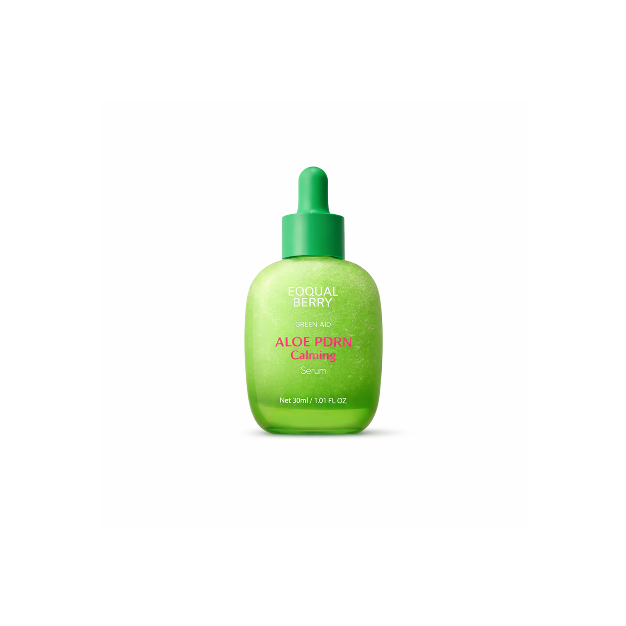 EQQAL BERRY Aloe PDRN Calming Serum 30ml facial serum for soothing sensitive skin and improving hydration and skin barrier repair