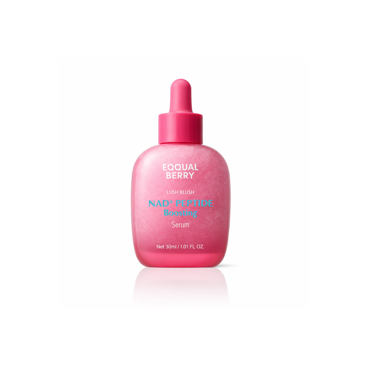 EQQUALBERRY NAD+ Peptide Boosting Serum 30ml face serum for anti-aging and skin firming with peptides and ceramides