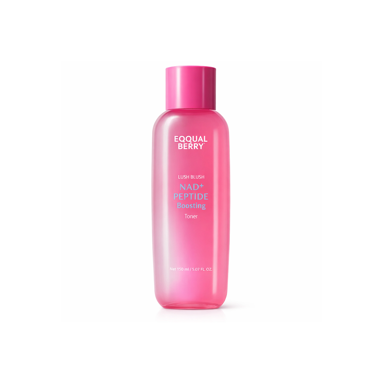 EQQUALBERRY NAD+ Peptide Boosting Toner 150ml facial toner for hydration and skin barrier repair