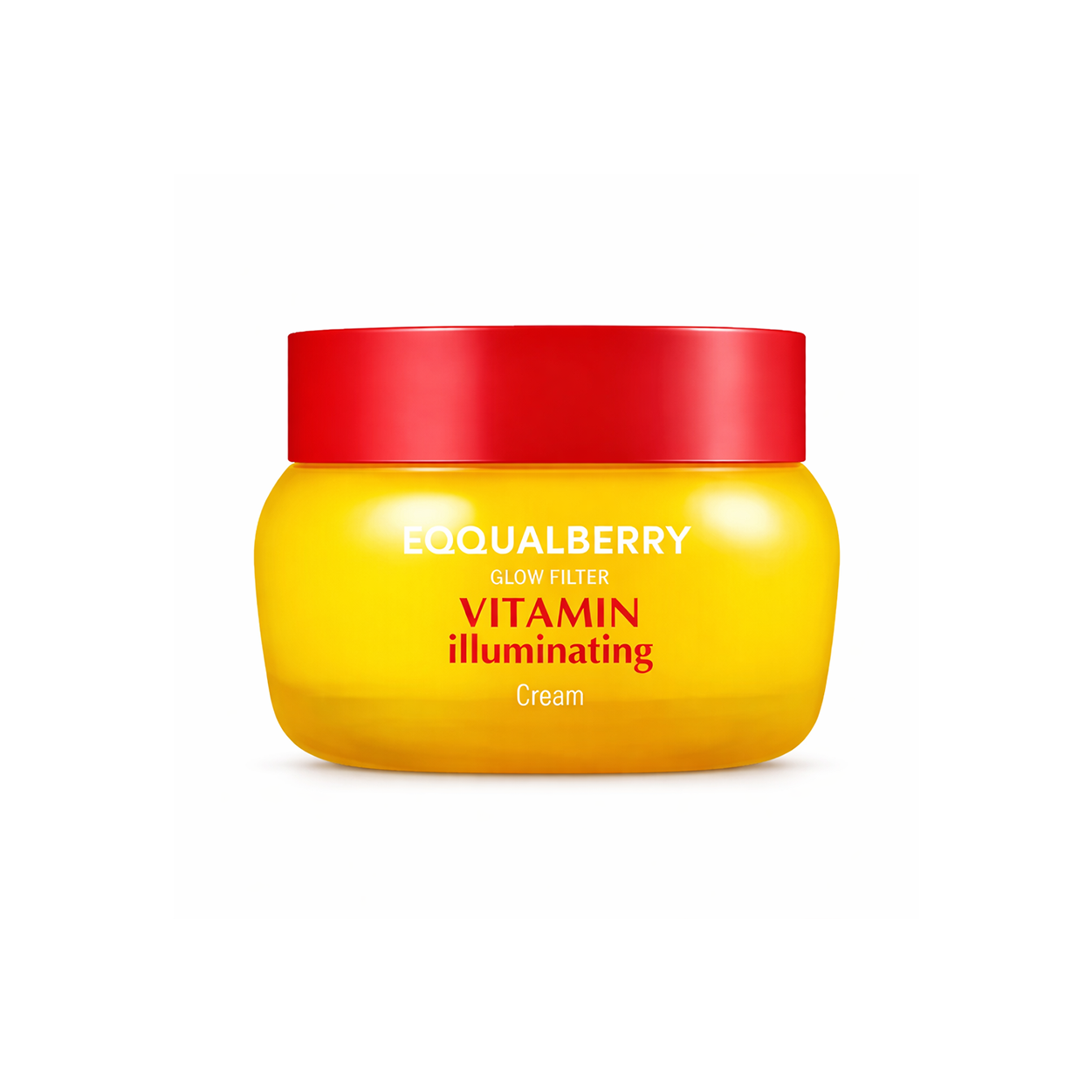 EQQUALBERRY Glow Filter Vitamin Illuminating Cream 50ml brightening face cream for radiant and hydrated skin