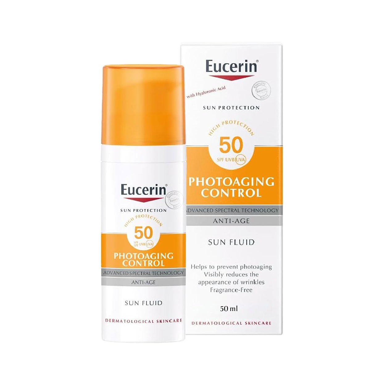 Eucerin Pc Spf50+A-Age Sunfluid 50Ml