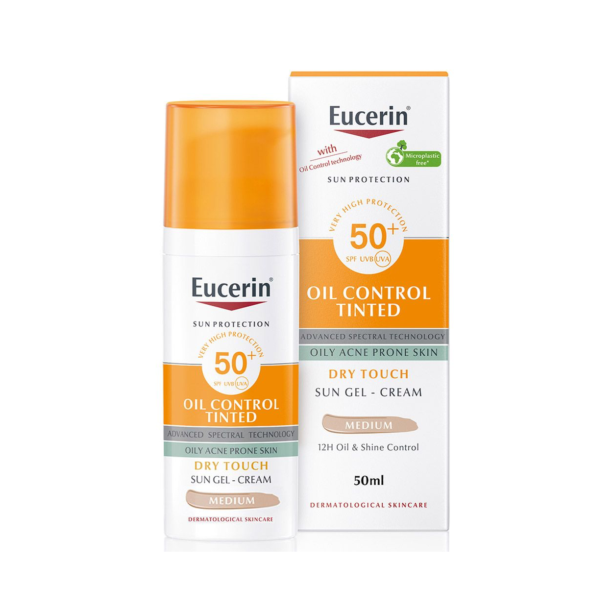 Eucerin Oc Spf50+Gelcrm Drytouch 50Ml