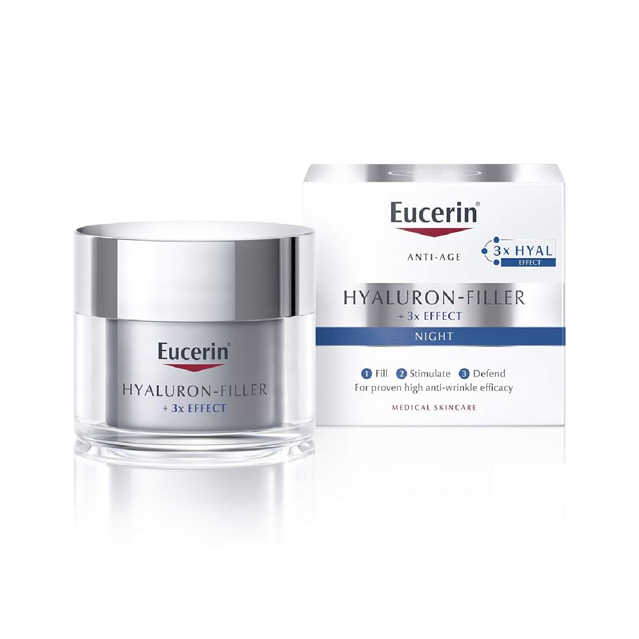 Eucerin 3Xhyalronfiller Nyt Crm 50Ml