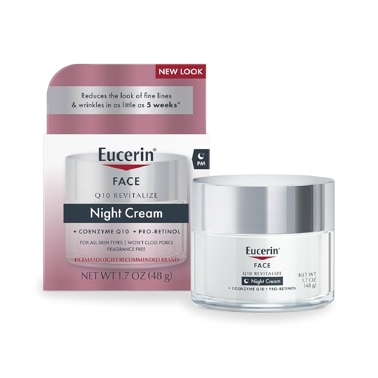 Eucerin Q10 Anti-Wrinkle +Retinol Nyt Crm 48 Gm