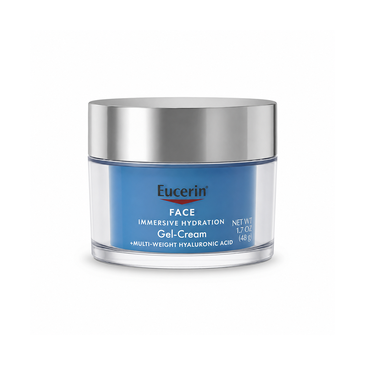 Eucerin Face Immersive Hydration Gel-Cream 48g hydrating face gel cream for dry and dehydrated skin with hyaluronic acid