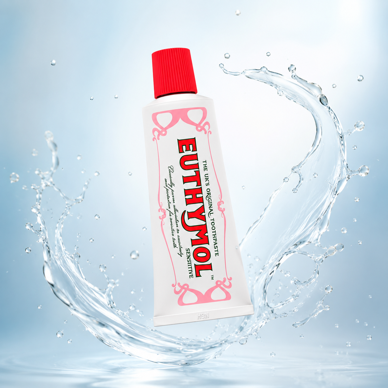 Euthymol Sensitive Toothpaste 75ml fluoride toothpaste for sensitive teeth with enamel protection and fresh breath care