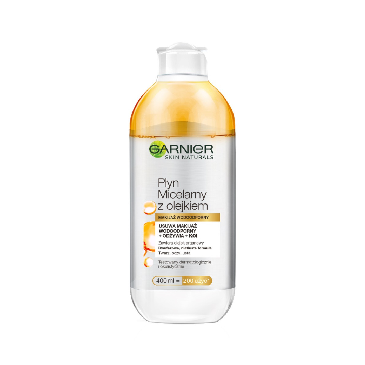 Garnier Plyn Micelarny Z Olejkiem 400Ml