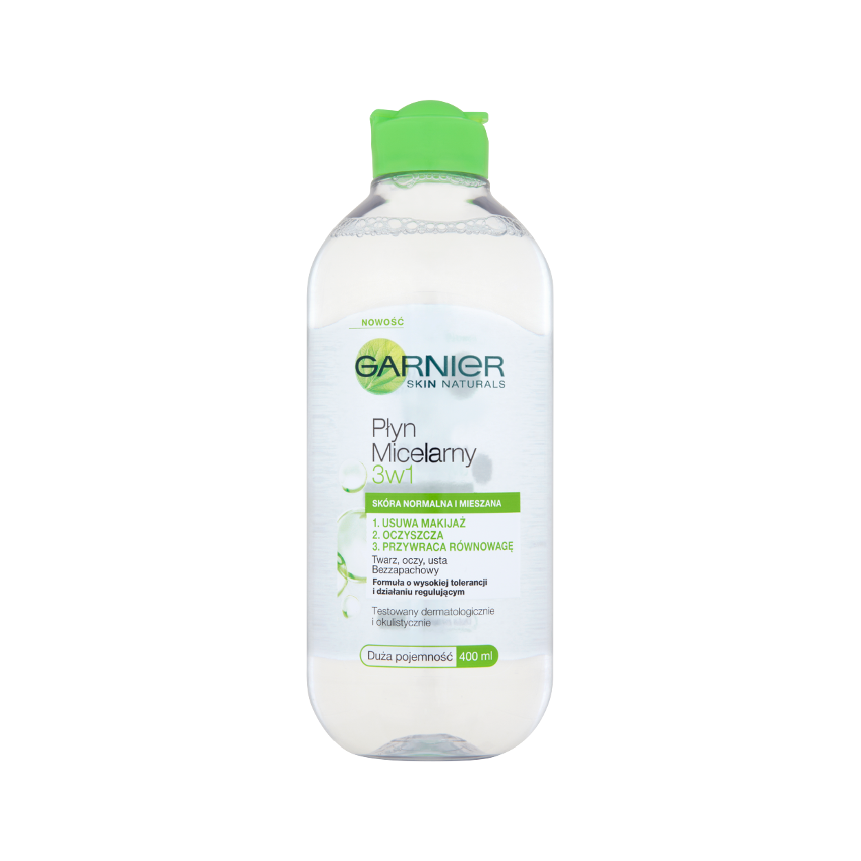 Garnier Plyn Micelarny 3W1 400Ml