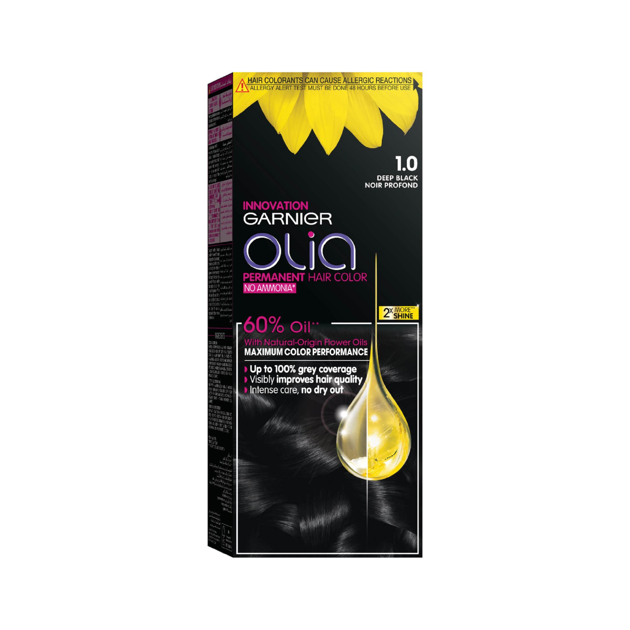 Garnier Olia 1.0 Deep Blk Permanent Hair Color